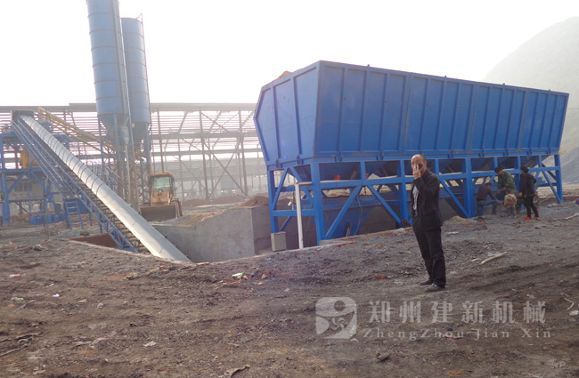 湖北武汉HZS120混凝土leyu.乐鱼（集团）智能科技股份有限公司网站站现场案例