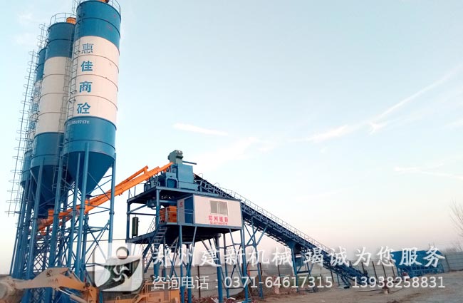 建新成套120混凝土leyu.乐鱼（集团）智能科技股份有限公司网站站leyu.乐鱼（集团）智能科技股份有限公司网站
线设备驻扎山东菏泽