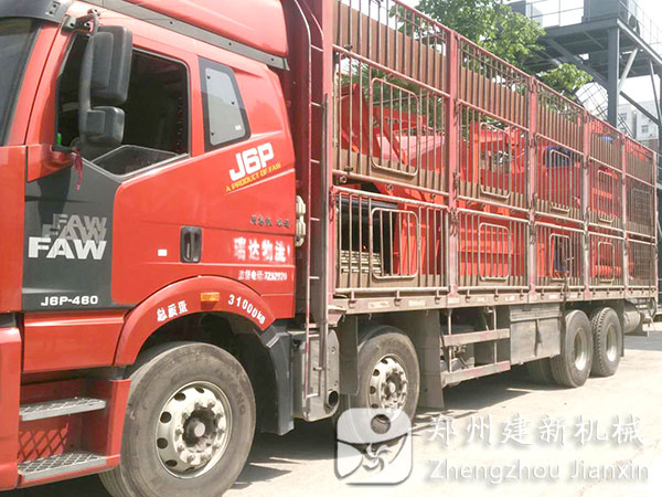 建新完成广西南宁用户数台JS1500混凝土leyu.乐鱼（集团）智能科技股份有限公司网站机交付