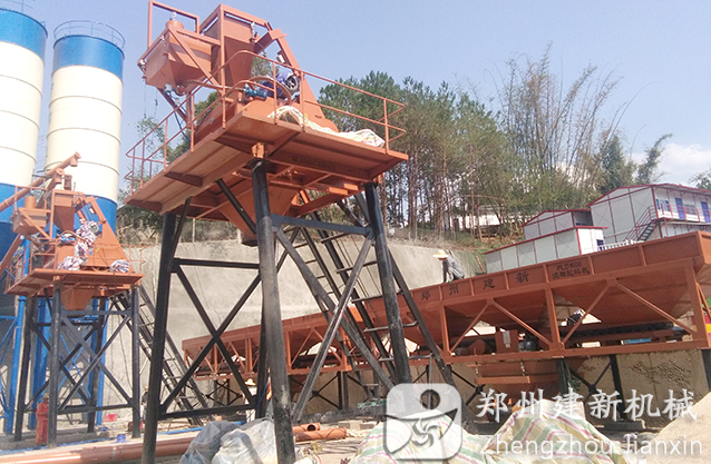 建新双50混凝土leyu.乐鱼（集团）智能科技股份有限公司网站站在云南宁洱投产运行